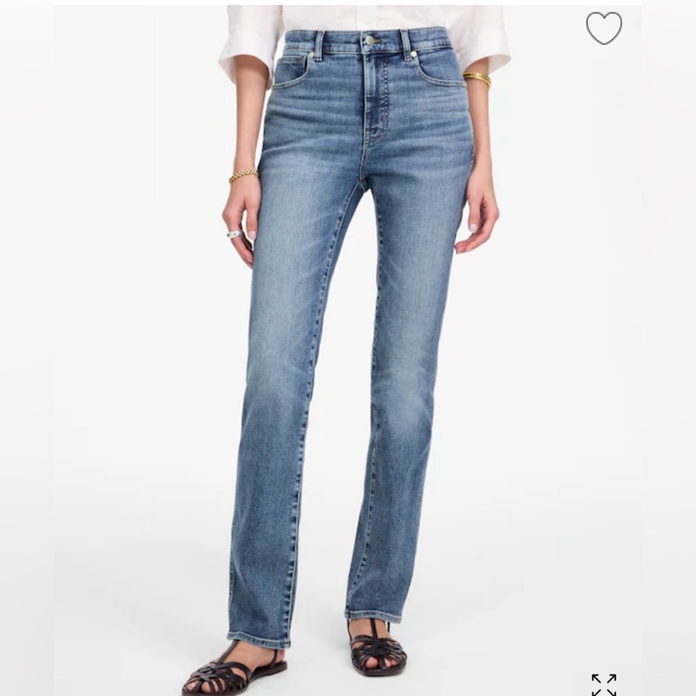 Madewell High-Rise Stovepipe Jeans - NWOT